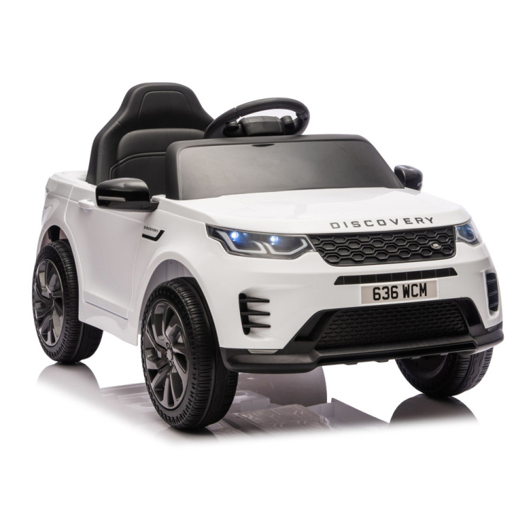 Elektrické autíčko - Land Rover Discovery DLS-K06 - biele